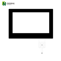  structure de la fiabilité élevée GG d'écran tactile de 4,3 pouces Pcap 